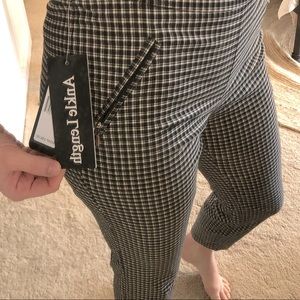 NWT SOHO Plaid Pants